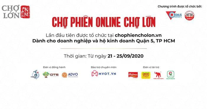 Tổ chức chợ phiên online hỗ trợ doanh nghiệp