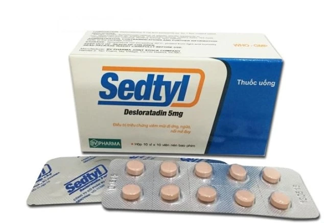 Thu hồi thuốc dị ứng Sedtyl 