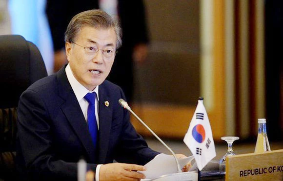 Tổng thống Hàn Quốc Moon Jae-in 