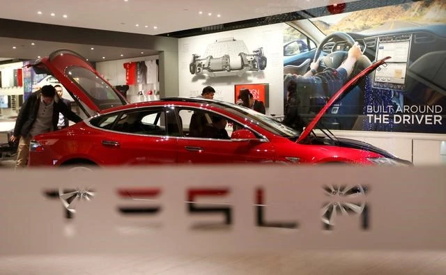 Một mẫu xe của Tesla. Ảnh: Reuters