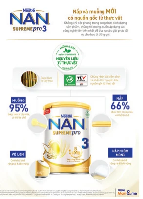 NAN SUPREME PRO 3 mang lại 5 lợi ích vượt trội, giúp trẻ tăng cường sức đề kháng