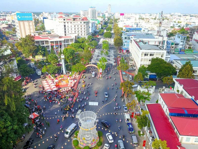 Một góc thành phố Cần Thơ