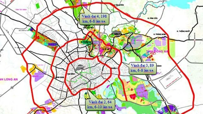 TPHCM: Chuẩn bị đầu tư 8 dự án hạ tầng giao thông lớn