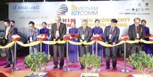 Đại diện TECO - ông Stanley Chang tham dự lễ khai mạc ICTCOMM 2022