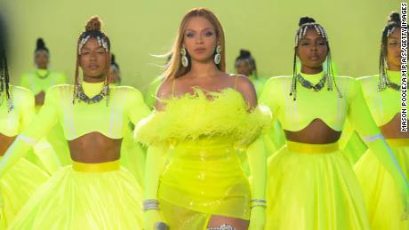 Ca sĩ Beyoncé trong video trên TikTok