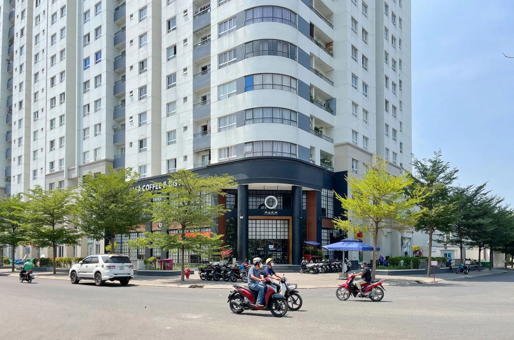 Chung cư Dreamhome Residence, phường 14, quận Gò Vấp. Ảnh: HOÀNG HÙNG