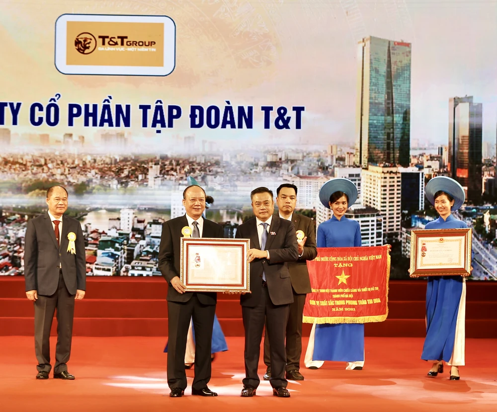 Tập đoàn T&T Group vinh dự được trao tặng Huân chương Lao động hạng Ba vì những thành tích xuất sắc trong công tác phòng chống dịch Covid-19