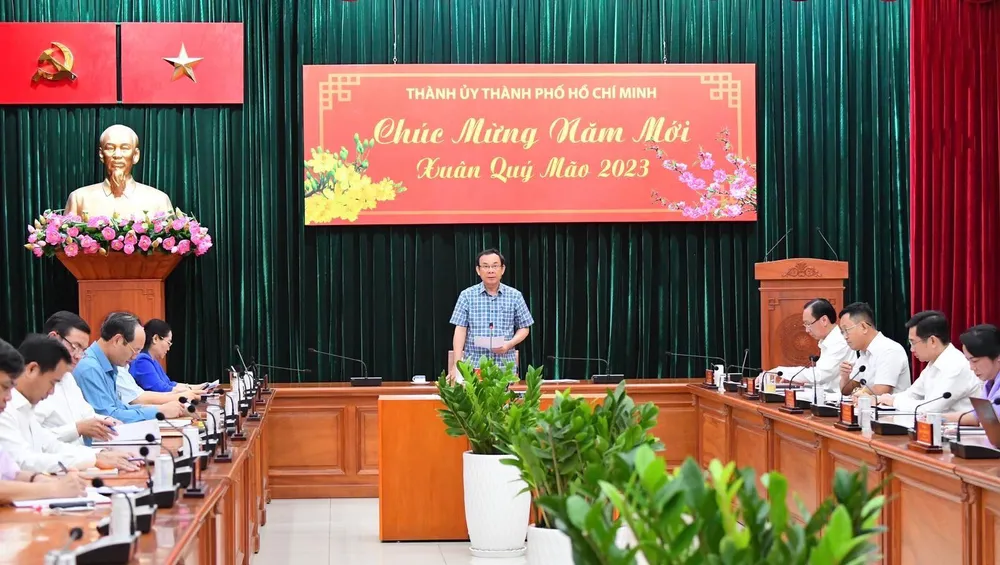 Chiều 10-1, phiên họp lần 2 của Ban Chỉ đạo PCTN-TC TPHCM thông qua nhiều nội dung quan trọng. Ảnh: VIỆT DŨNG Chiều 10-1, phiên họp lần 2 của Ban Chỉ đạo PCTN-TC TPHCM thông qua nhiều nội dung quan trọng. Ảnh: VIỆT DŨNG