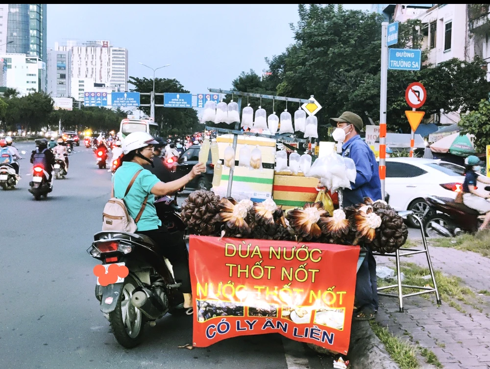 Những túi dừa nước chứa đựng tình đất, tình người phương Nam