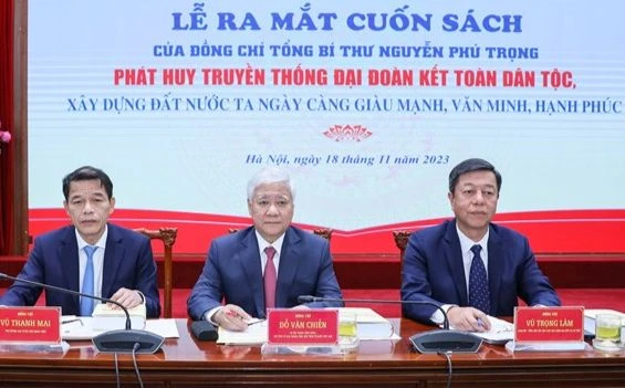 Lễ ra mắt cuốn sách của Tổng Bí thư Nguyễn Phú Trọng