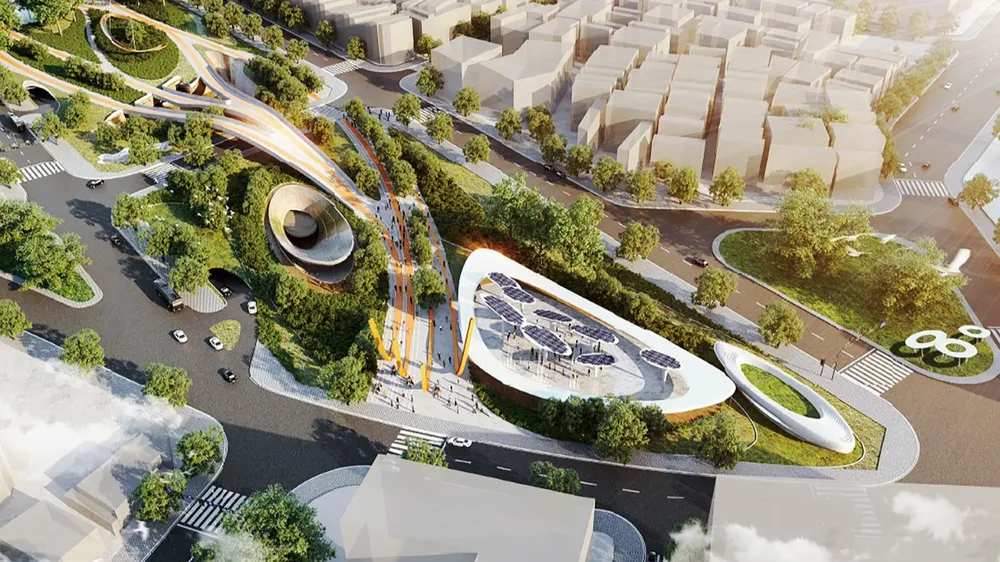 Công viên 23-9 tương lai. Ảnh: HOÀNG HÙNG