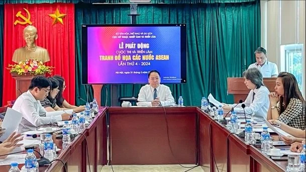 Phát động cuộc thi và triển lãm tranh Đồ họa các nước ASEAN lần thứ 4 