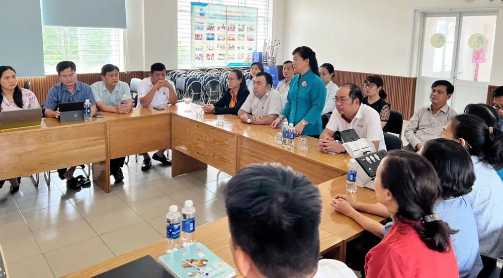 Phường Bình Lợi Trung (TPHCM mới) vận hành thử nghiệm mô hình chính quyền địa phương 2 cấp. Ảnh: THÁI PHƯƠNG phuong-binh-loi.jpg