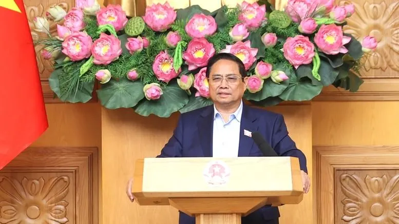 Thủ tướng nêu rõ kiên trì, kiên định với các mục tiêu đề ra. Ảnh: VIẾT CHUNG