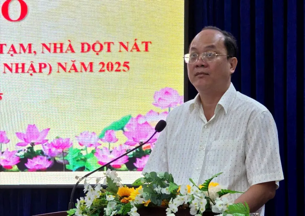 Bí thư Tỉnh ủy Cà Mau Nguyễn Hồ Hải phát biểu tại buổi lễ e478dc1d147c9d22c46d.jpg