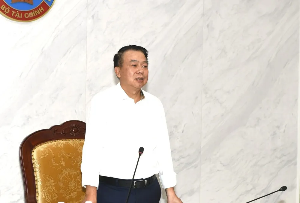 Thứ trưởng Bộ Tài chính Nguyễn Đức Chi chủ trì hội nghị 1000039107.jpg