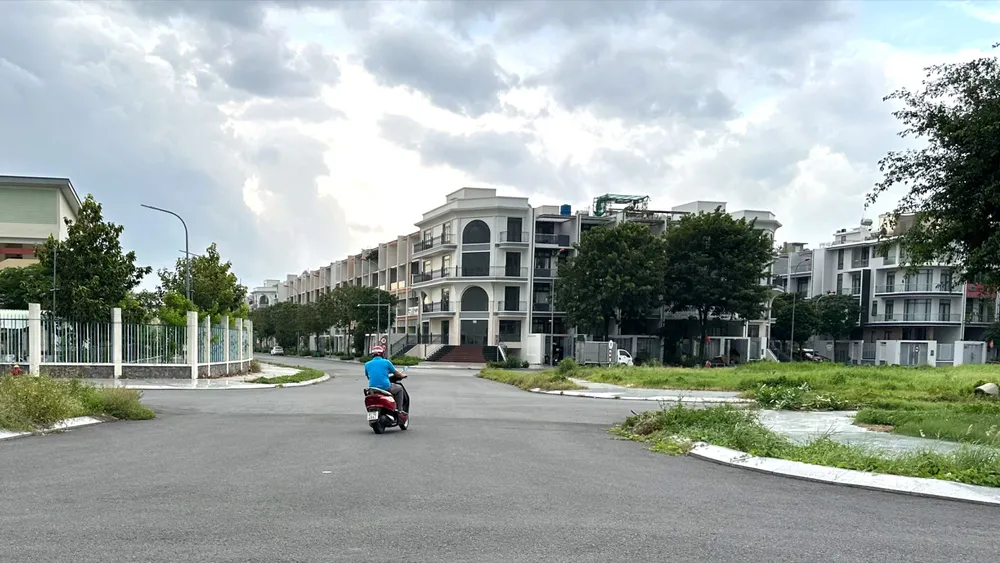 Dự án khu nhà ở Đại Nhân, phường Hiệp Bình, TPHCM được miễn giấy phép xây dựng. Ảnh: THANH HIỀN mien-giay-phep-h4jpg.jpg