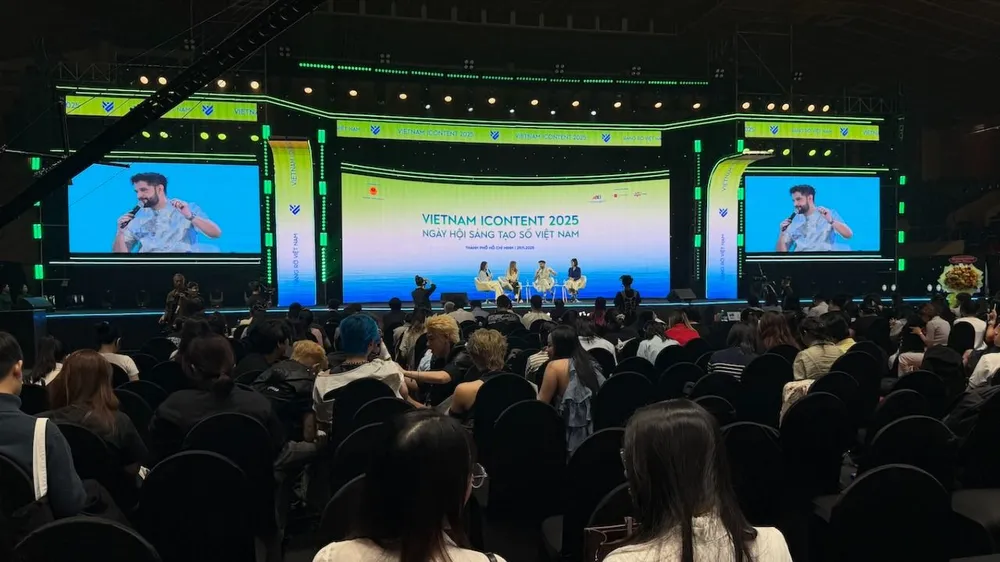 Vietnam iContent 2025 mở ra không gian trao đổi, kết nối giữa hàng trăm tổ chức, cá nhân nhà sáng tạo nội dung