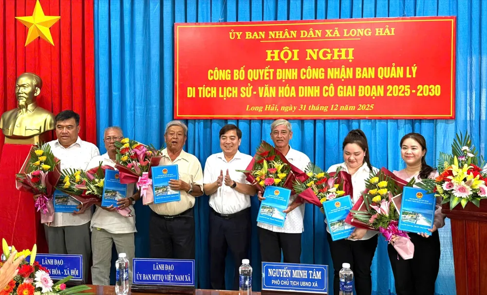 Ban Quản lý gồm 6 thành viên do ông Thái Văn Cảnh làm Trưởng Ban