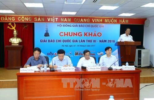 Meeting of the jury council (Photo: VNA)