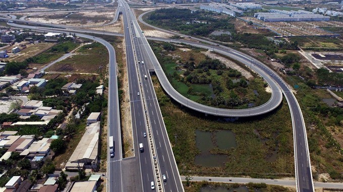 HCM City-Long Thành-Dầu Giây Highway funded by Official Development Assistance of Japan International Cooperation Agency. - VNA/VNS Photo Mạnh Linh