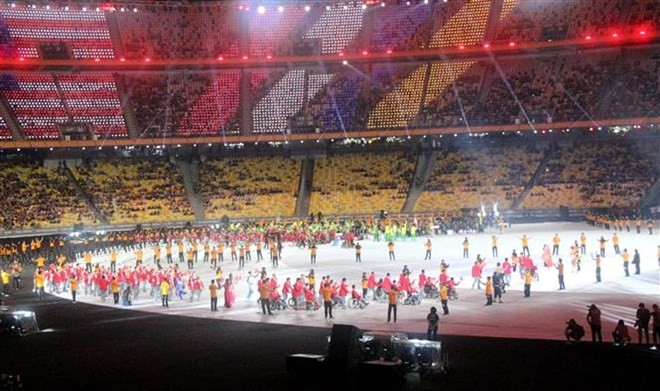 At the opening ceremony-VNS