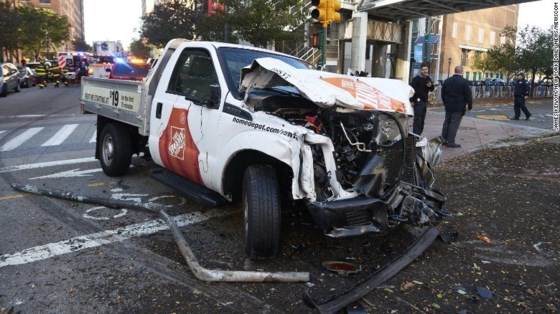 Eight dead in suspected terrorist truck attack on Manhattan bike path ảnh 4 Eight dead in suspected terrorist truck attack on Manhattan bike path ảnh 4