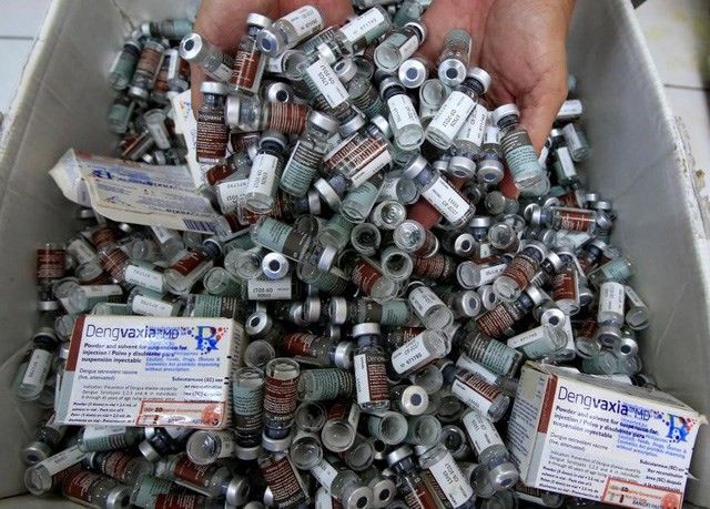 More than 800,000 school children received the vaccine last year in the world's first public dengue immunisation programme. (Source: Reuters)