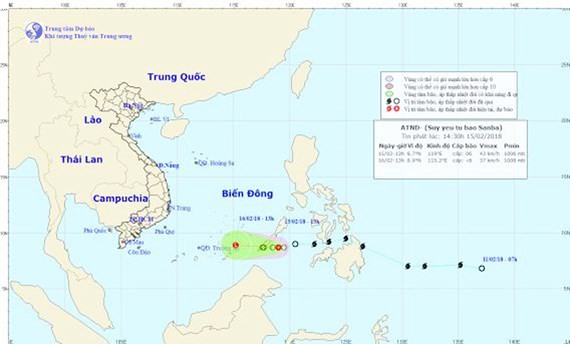 Tropical low-pressure to weaken into low-pressure zone