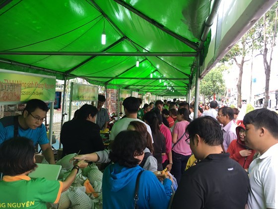 6th safe farm produce fair opened in District 6, HCMC ảnh 1 6th safe farm produce fair opened in District 6, HCMC ảnh 1