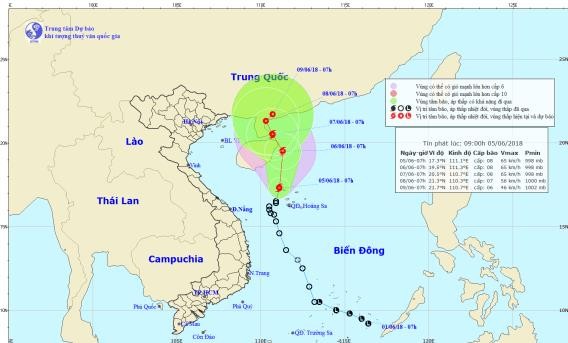 Tropical low-pressure develops into 2nd storm 