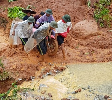 Central Highlands region faces heavy rains, landslides