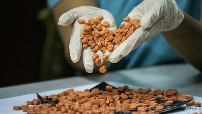 Cambodia seizes ecstasy haul worth millions of USD
