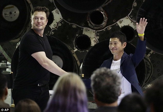 Japanese billionaire businessman revealed as SpaceX’s first Moon traveler