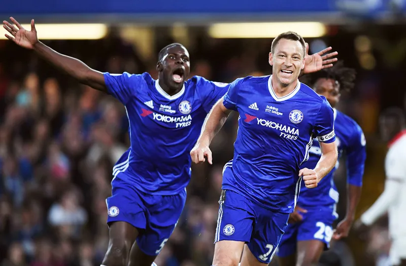 John Terry mừng bàn thắng ý nghĩa