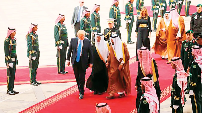 Saudi Arabia là điểm đến đầu tiên trong chuyến công du của Tổng thống Mỹ Donald Trump