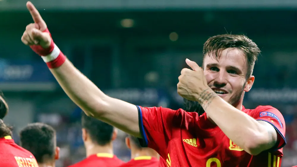 Saul đang thi đấu ấn tượng ở U-21 châu Âu