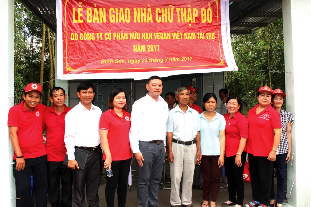 Vedan Việt Nam tặng 5 căn nhà chữ thập đỏ cho hộ nghèo huyện Long Thành, Đồng Nai ảnh 3 Vedan Việt Nam tặng 5 căn nhà chữ thập đỏ cho hộ nghèo huyện Long Thành, Đồng Nai ảnh 3
