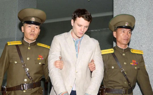 Sinh viên Mỹ Otto Warmbier, người qua đời một cách bí ẩn sau khi được Triều Tiên thả về. Ảnh: REUTERS