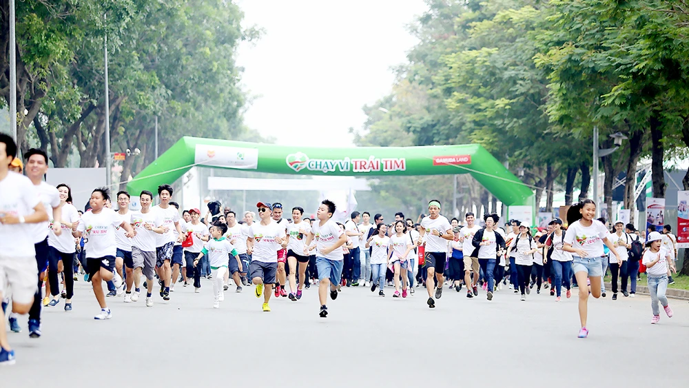 Chạy vì trái tim 2017: Quyên góp hơn 4 tỷ đồng từ thiện