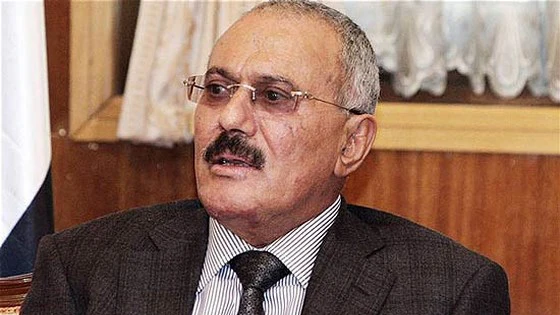 Cựu Tổng thống Yemen Ali Abdullah Saleh. Ảnh: AP