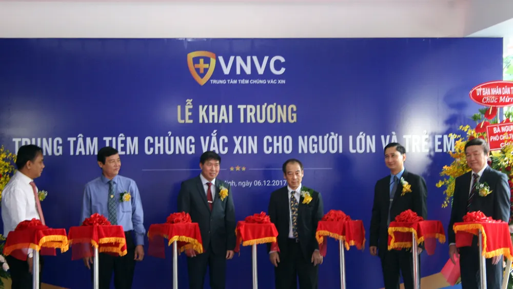 Khánh thành Trung tâm tiêm chủng vắc xin hiện đại và lớn nhất nước ảnh 1 Khánh thành Trung tâm tiêm chủng vắc xin hiện đại và lớn nhất nước ảnh 1