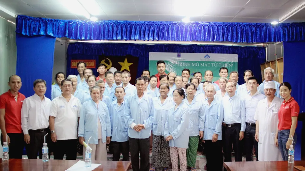 Hoạt động an sinh xã hội chào mừng Tháng Dầu khí Việt Nam ảnh 8 Hoạt động an sinh xã hội chào mừng Tháng Dầu khí Việt Nam ảnh 8