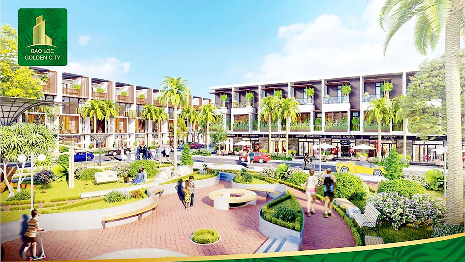 Sức hút khu đô thị xanh Bảo Lộc Golden City