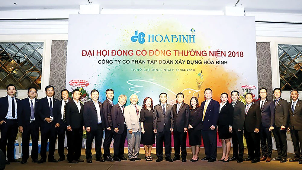 HBC: Năm 2018 đặt kế hoạch doanh thu 20.680 tỷ đồng và LNST 1.068 tỷ đồng