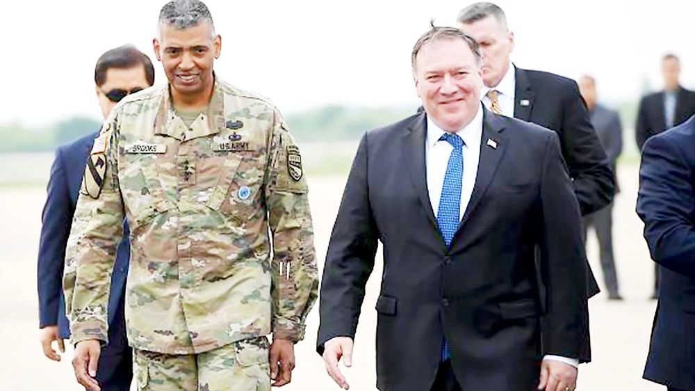 Ngoại trưởng Mỹ Mike Pompeo đến Hàn Quốc chiều 13-6