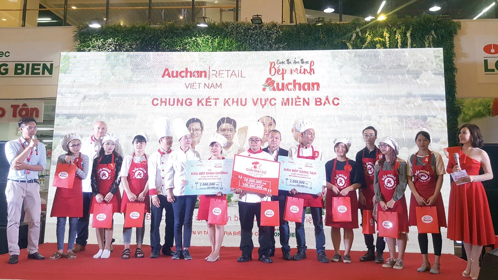 Cuộc thi ẩm thực “Bếp mình Auchan” 2018 thành công tốt đẹp