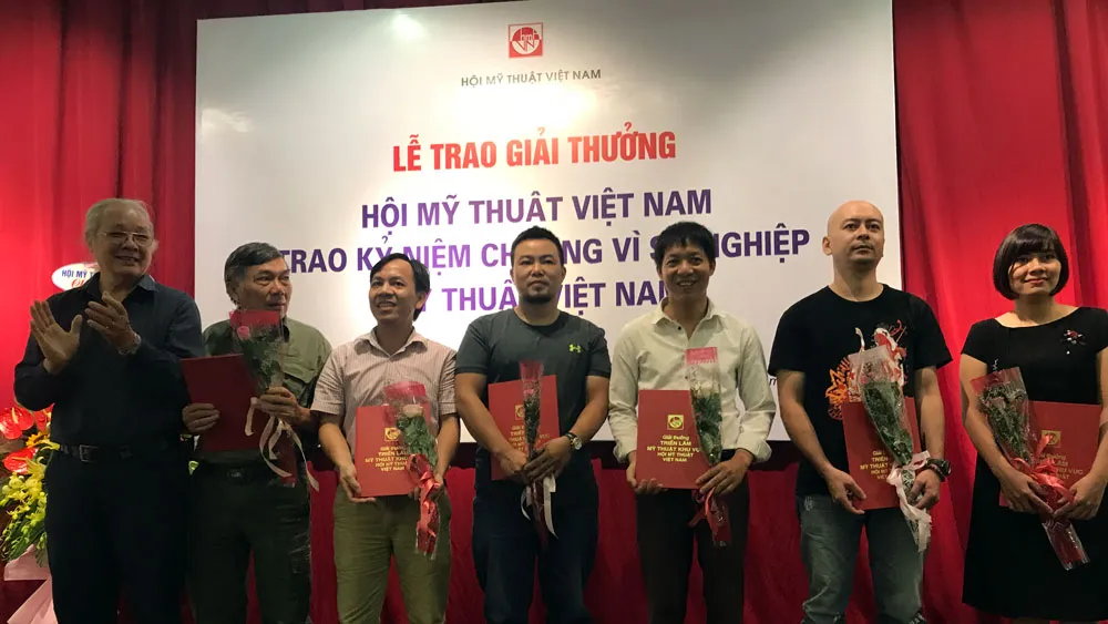 Trao giải thưởng Mỹ thuật Việt Nam năm 2018