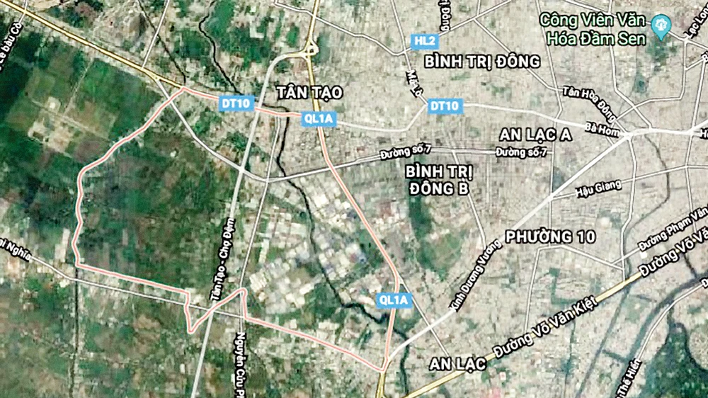 UBND TPHCM chấp thuận điều chỉnh quy hoạch 3 khu dân cư tại quận Bình Tân
