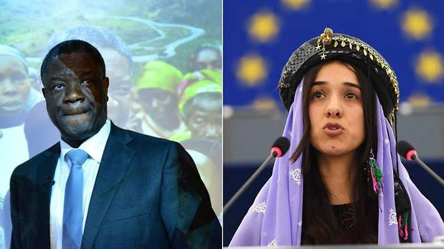 Bác sĩ Denis Mukwege và nhà hoạt động nhân quyền Nadia Murad đoạt giải Nobel Hòa bình 2018